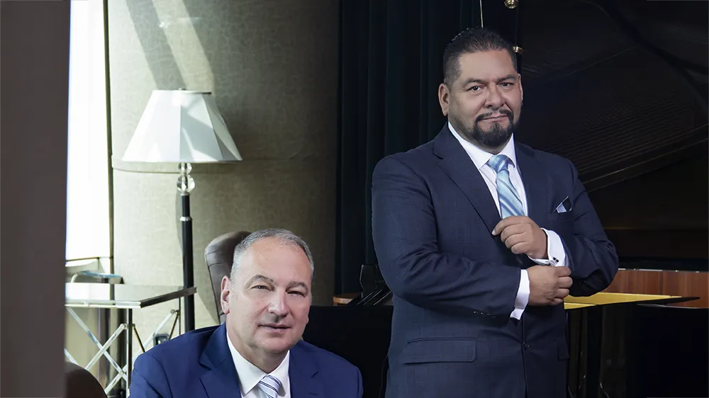 Frank Wierum y Erick Botello